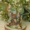 Woodland Vessel ( 7cm width x 9cm Height) ( Discounted due to small crack in base of vessel, doesn't effect function)