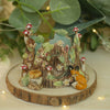 Mini Woodland Vessel ( 5cm width x 4cm Height)