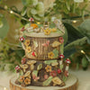 Woodland Owl Tiered Pot ( 7cm width x 8cm Height)