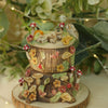 Woodland Owl Tiered Pot ( 7cm width x 8cm Height)