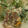 Woodland Autumnal Fox Stretching and Owl ( 7cm width x 8cm Height)
