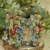 Woodland Autumnal Garden Cats Cottage ( 7cm width x 7cm Height)
