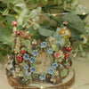 Woodland Autumnal Garden Cats Cottage ( 7cm width x 7cm Height)