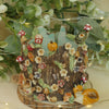 Woodland Autumnal Fox Vessel  ( 7cm width x 8cm Height)