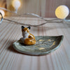 Fox sitting small ring dish