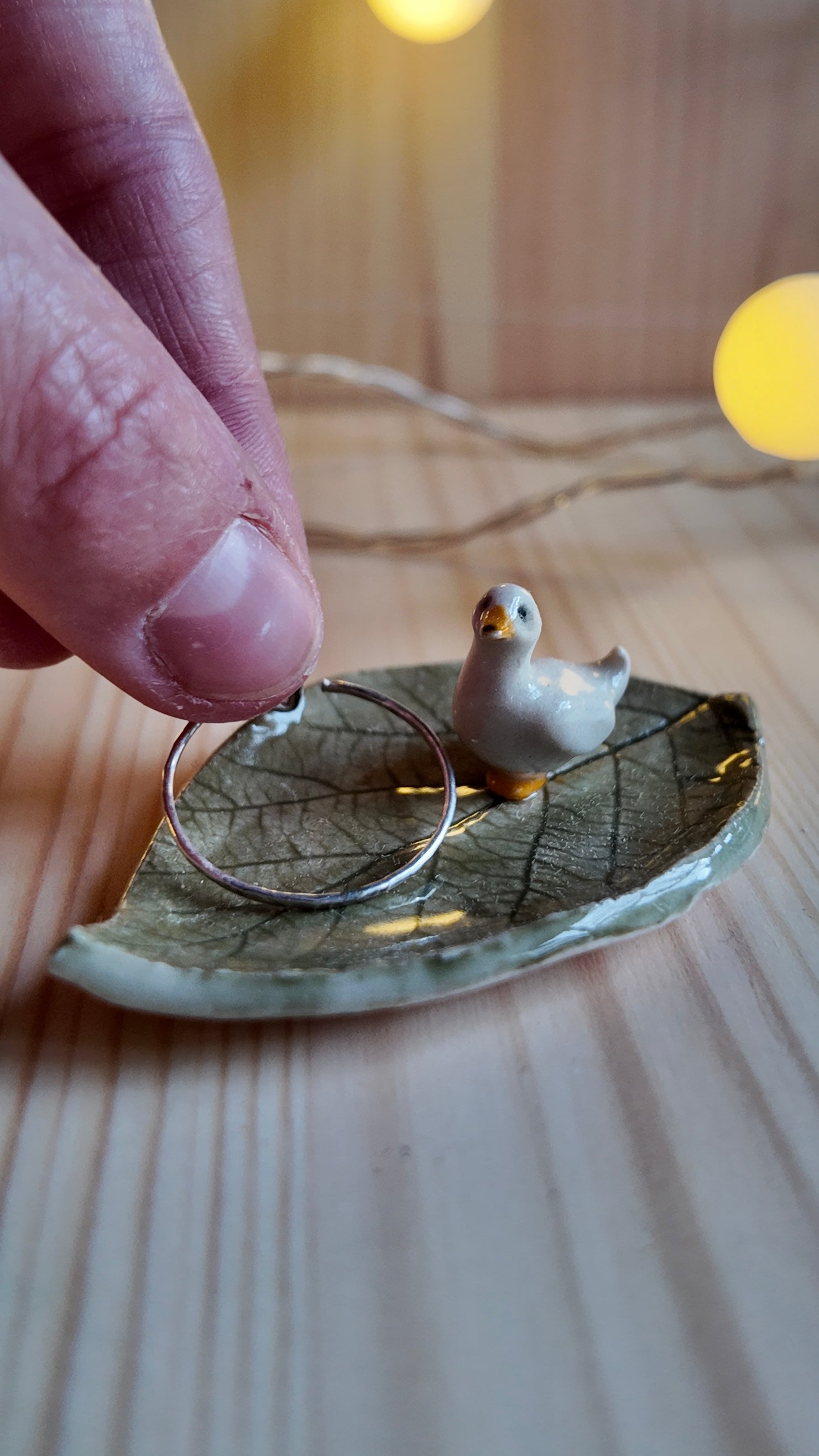 Duck small ring dish