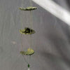 Frog Themed Sun Catcher (with Cut Glass Crystals featuring platinum foiling for sparkle) made to order