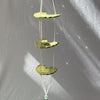 Frog Lily Pad Sun Catcher (with Cut Glass Crystals featuring platinum foiling for sparkle)