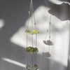 Frog Themed Sun Catcher (with Cut Glass Crystals featuring platinum foiling for sparkle) made to order