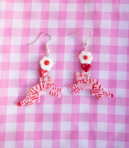Valentines layered Earrings
