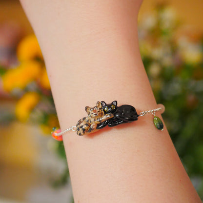 Custom cat bracelet