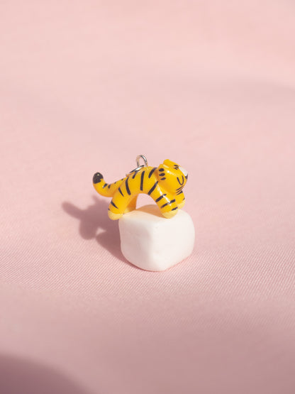 Tiger Coloured Charms