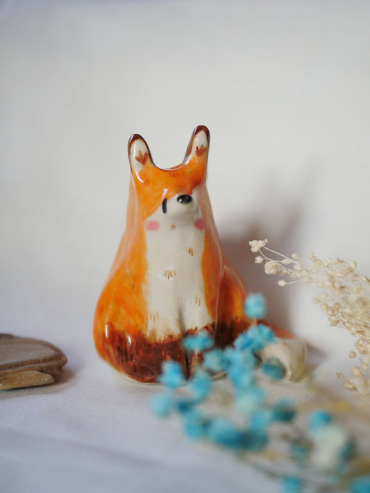 fox small vase/pot MADE TO ORDER